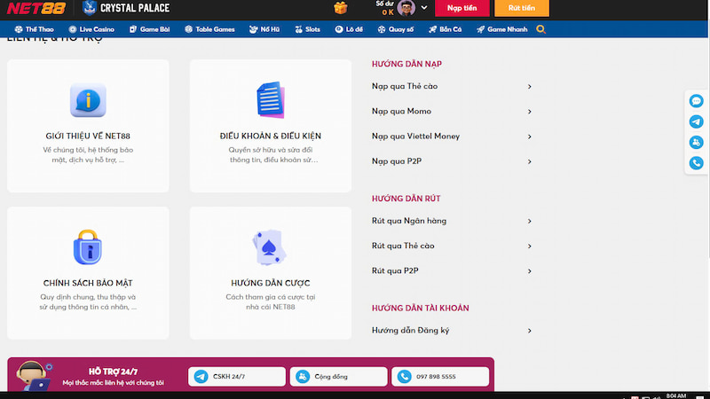 Đội ngũ hỗ trợ trực tuyến